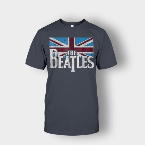 The-Beatles-British-Flag-Unisex-T-Shirt-Dark-Heather