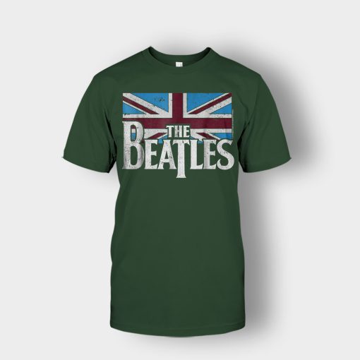 The-Beatles-British-Flag-Unisex-T-Shirt-Forest