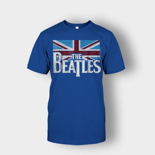 The-Beatles-British-Flag-Unisex-T-Shirt-Royal
