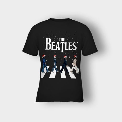 The-Beatles-Golden-Slumbers-Christmas-Kids-T-Shirt-Black