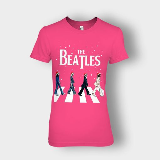 The-Beatles-Golden-Slumbers-Christmas-Ladies-T-Shirt-Heliconia