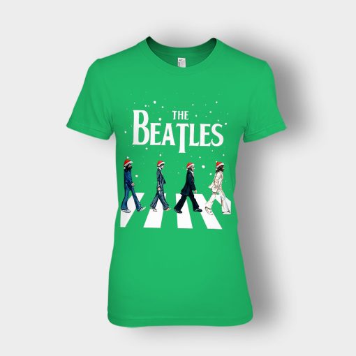 The-Beatles-Golden-Slumbers-Christmas-Ladies-T-Shirt-Irish-Green