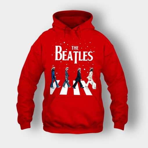 The-Beatles-Golden-Slumbers-Christmas-Unisex-Hoodie-Red