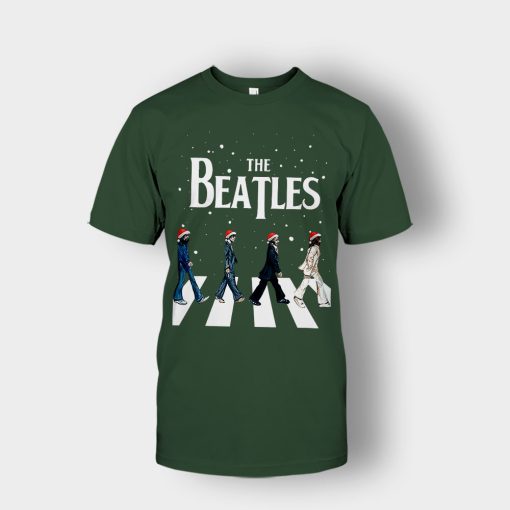 The-Beatles-Golden-Slumbers-Christmas-Unisex-T-Shirt-Forest