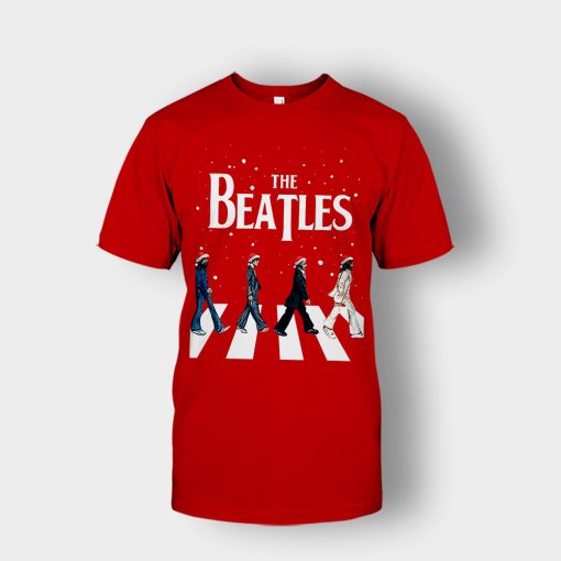 The-Beatles-Golden-Slumbers-Christmas-Unisex-T-Shirt-Red
