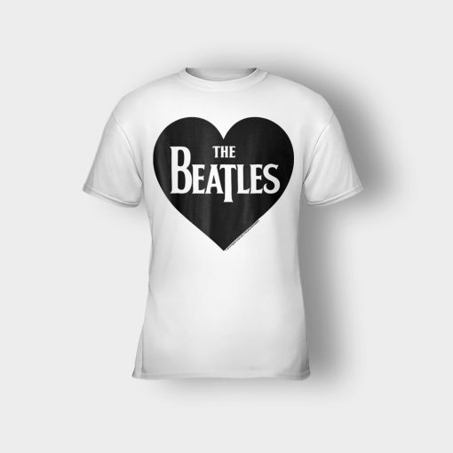 The-Beatles-Heart-Love-The-Beatles-Kids-T-Shirt-White