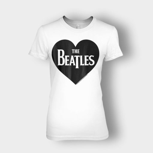 The-Beatles-Heart-Love-The-Beatles-Ladies-T-Shirt-White