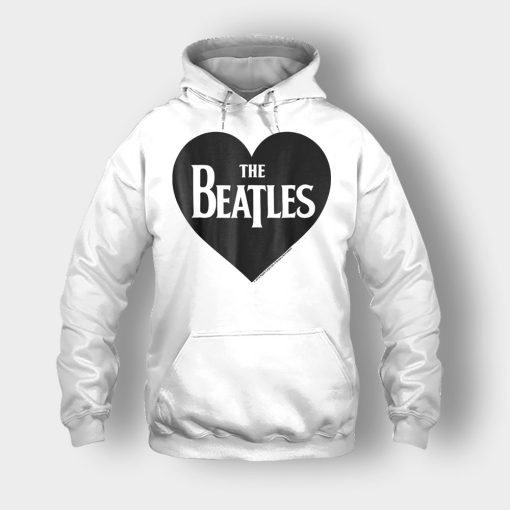 The-Beatles-Heart-Love-The-Beatles-Unisex-Hoodie-White