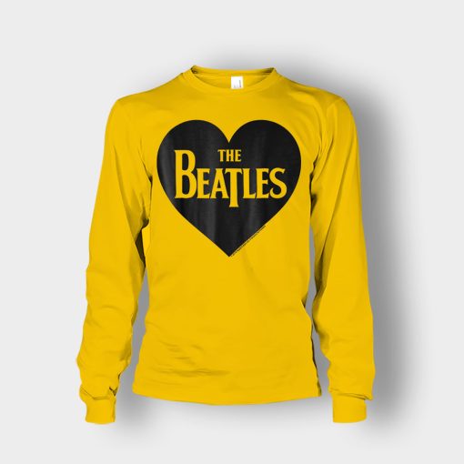 The-Beatles-Heart-Love-The-Beatles-Unisex-Long-Sleeve-Gold