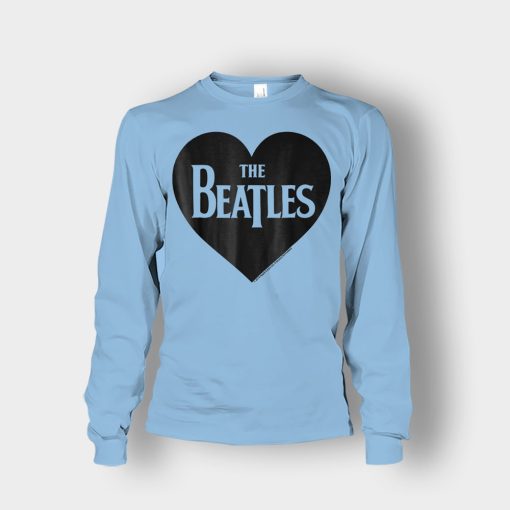 The-Beatles-Heart-Love-The-Beatles-Unisex-Long-Sleeve-Light-Blue