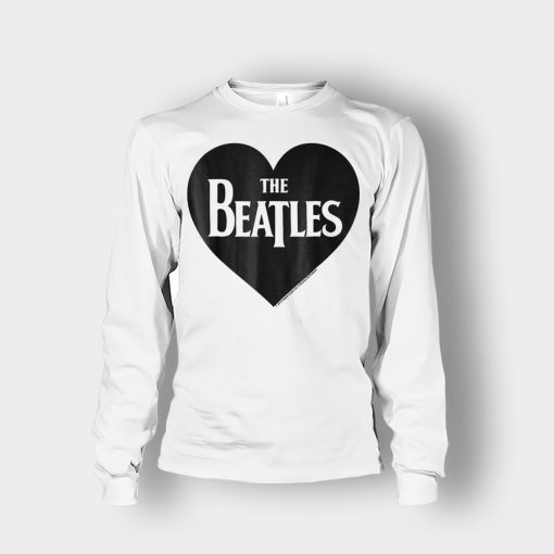 The-Beatles-Heart-Love-The-Beatles-Unisex-Long-Sleeve-White