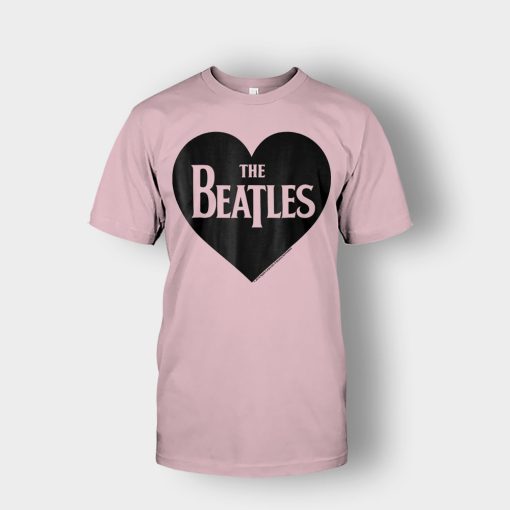 The-Beatles-Heart-Love-The-Beatles-Unisex-T-Shirt-Light-Pink