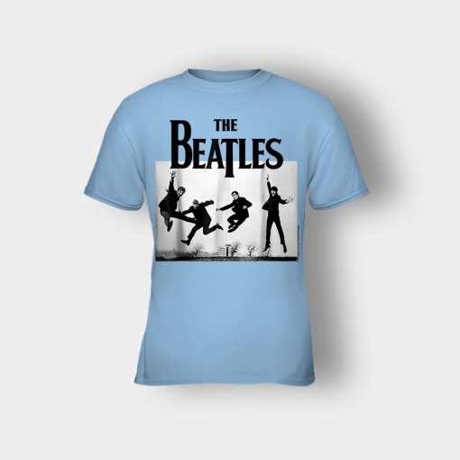 The-Beatles-Jump-at-Sefton-Park-Kids-T-Shirt-Light-Blue