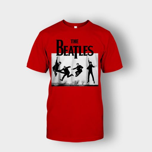 The-Beatles-Jump-at-Sefton-Park-Unisex-T-Shirt-Red