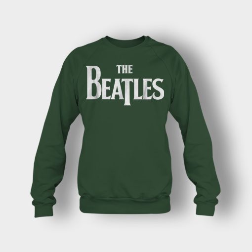 The-Beatles-Logo-Crewneck-Sweatshirt-Forest