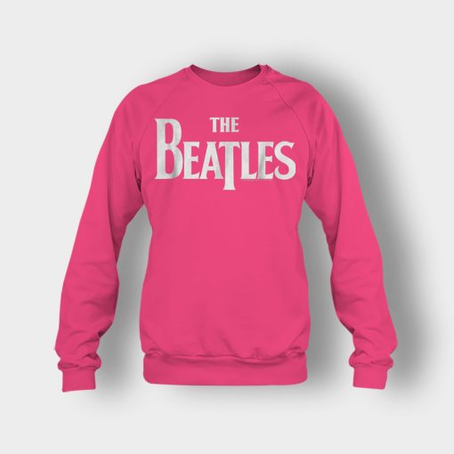 The-Beatles-Logo-Crewneck-Sweatshirt-Heliconia