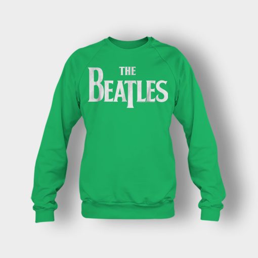 The-Beatles-Logo-Crewneck-Sweatshirt-Irish-Green