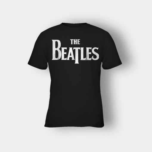 The-Beatles-Logo-Kids-T-Shirt-Black