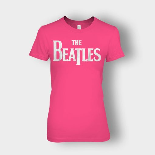 The-Beatles-Logo-Ladies-T-Shirt-Heliconia