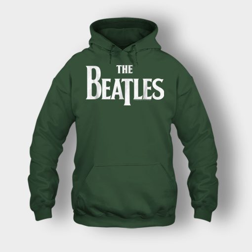 The-Beatles-Logo-Unisex-Hoodie-Forest