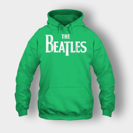 The-Beatles-Logo-Unisex-Hoodie-Irish-Green