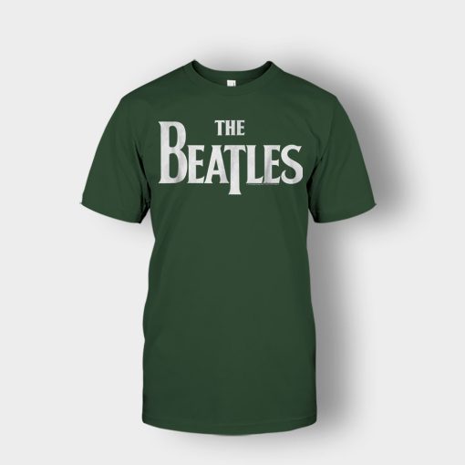 The-Beatles-Logo-Unisex-T-Shirt-Forest