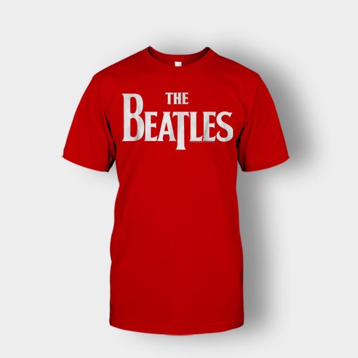 The-Beatles-Logo-Unisex-T-Shirt-Red