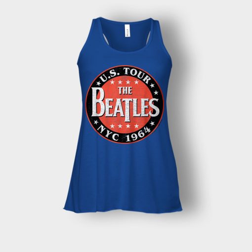The-Beatles-US-Tour-NYC-1964-Bella-Womens-Flowy-Tank-Royal