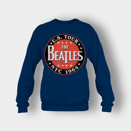 The-Beatles-US-Tour-NYC-1964-Crewneck-Sweatshirt-Navy
