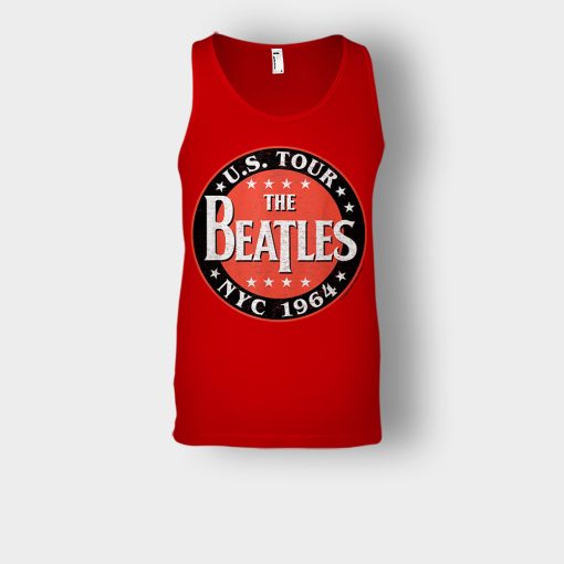 The-Beatles-US-Tour-NYC-1964-Unisex-Tank-Top-Red