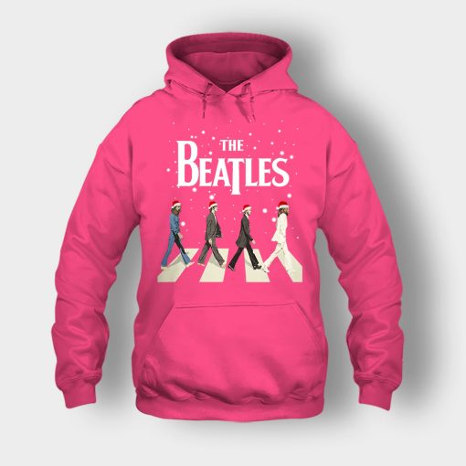 The-Beatles-Walking-Across-Abbey-Road-Christmas-Unisex-Hoodie-Heliconia