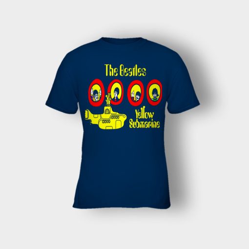 The-Beatles-Yellow-Submarine-Kids-T-Shirt-Navy