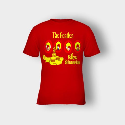 The-Beatles-Yellow-Submarine-Kids-T-Shirt-Red