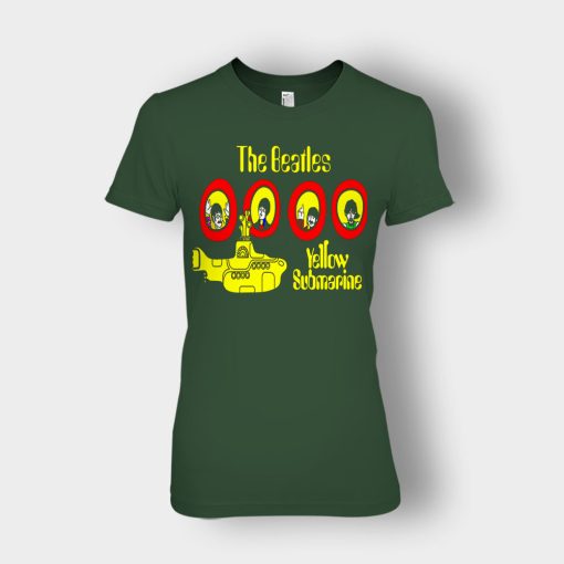 The-Beatles-Yellow-Submarine-Ladies-T-Shirt-Forest
