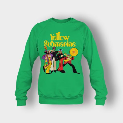 The-Beatles-Yellow-Submarine-Party-Crewneck-Sweatshirt-Irish-Green