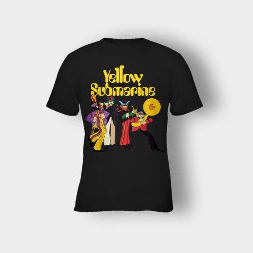 The-Beatles-Yellow-Submarine-Party-Kids-T-Shirt-Black