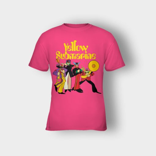 The-Beatles-Yellow-Submarine-Party-Kids-T-Shirt-Heliconia