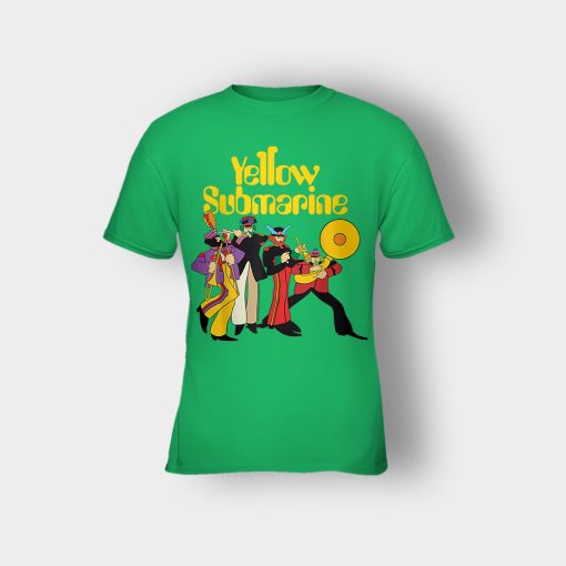 The-Beatles-Yellow-Submarine-Party-Kids-T-Shirt-Irish-Green