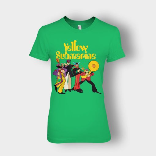 The-Beatles-Yellow-Submarine-Party-Ladies-T-Shirt-Irish-Green