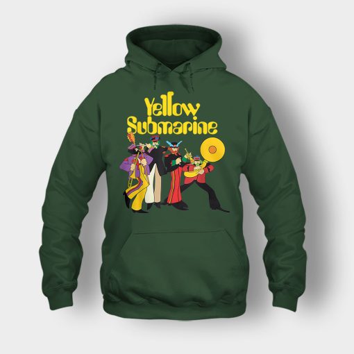 The-Beatles-Yellow-Submarine-Party-Unisex-Hoodie-Forest