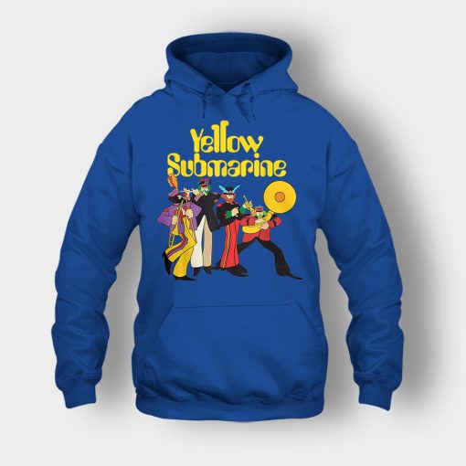 The-Beatles-Yellow-Submarine-Party-Unisex-Hoodie-Royal