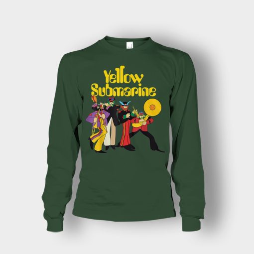 The-Beatles-Yellow-Submarine-Party-Unisex-Long-Sleeve-Forest