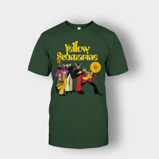 The-Beatles-Yellow-Submarine-Party-Unisex-T-Shirt-Forest