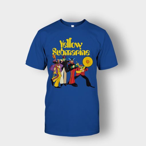 The-Beatles-Yellow-Submarine-Party-Unisex-T-Shirt-Royal
