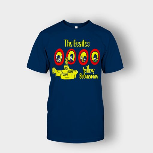 The-Beatles-Yellow-Submarine-Unisex-T-Shirt-Navy