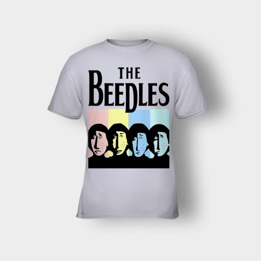 The-Beedles-Zelda-The-Beatles-Band-Zelda-Kids-T-Shirt-Sport-Grey