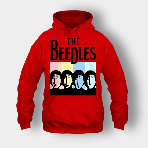 The-Beedles-Zelda-The-Beatles-Band-Zelda-Unisex-Hoodie-Red