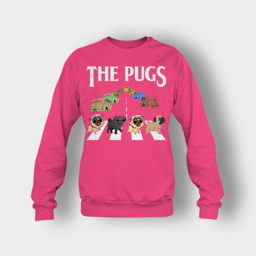 The-Pugs-Crosswalk-The-Beatles-style-Crewneck-Sweatshirt-Heliconia