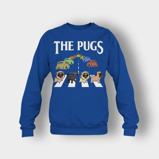 The-Pugs-Crosswalk-The-Beatles-style-Crewneck-Sweatshirt-Royal