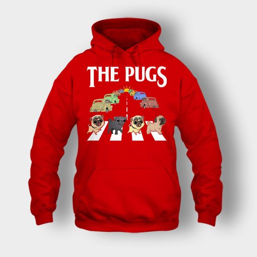 The-Pugs-Crosswalk-The-Beatles-style-Unisex-Hoodie-Red